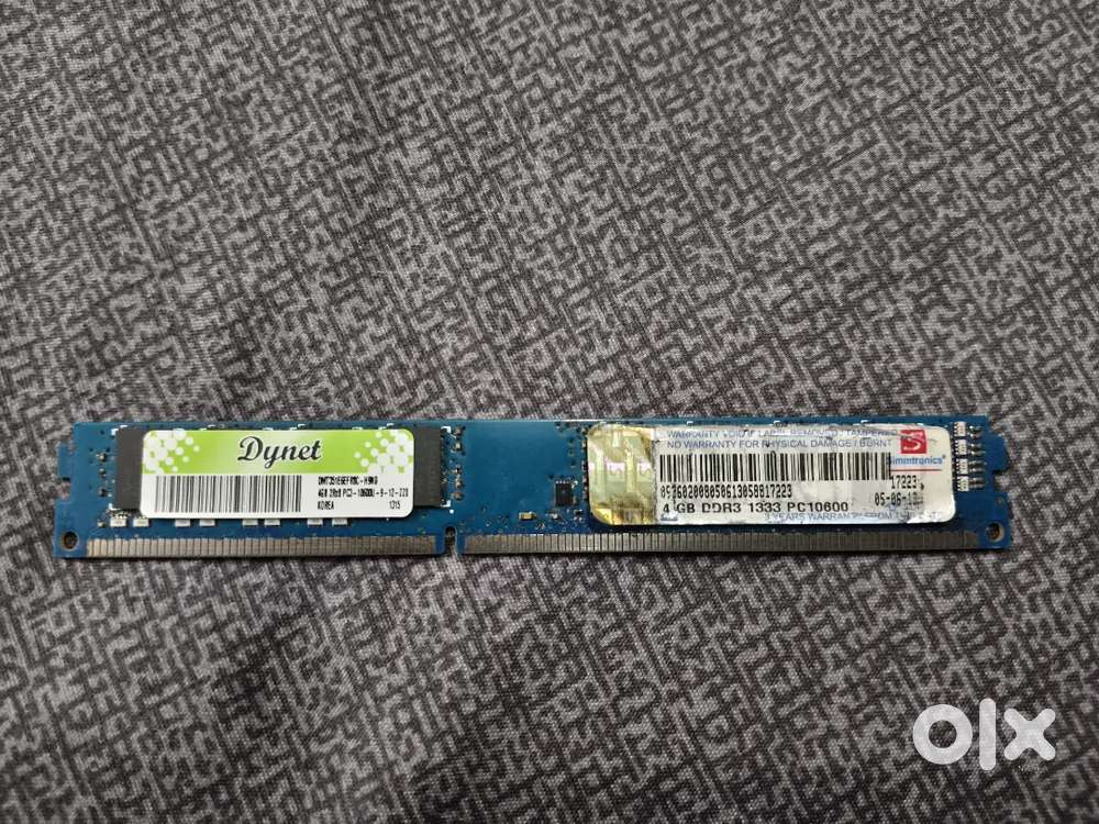 4GB DDR3 Desktop RAM 1333MHz |Good  Condition