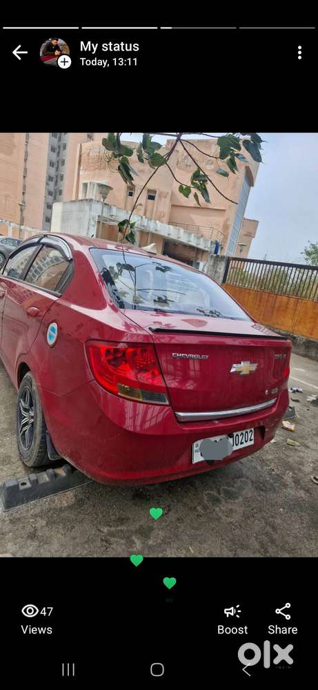 Petrol Chevrolet Sail   No Repair  Regularly Maintained