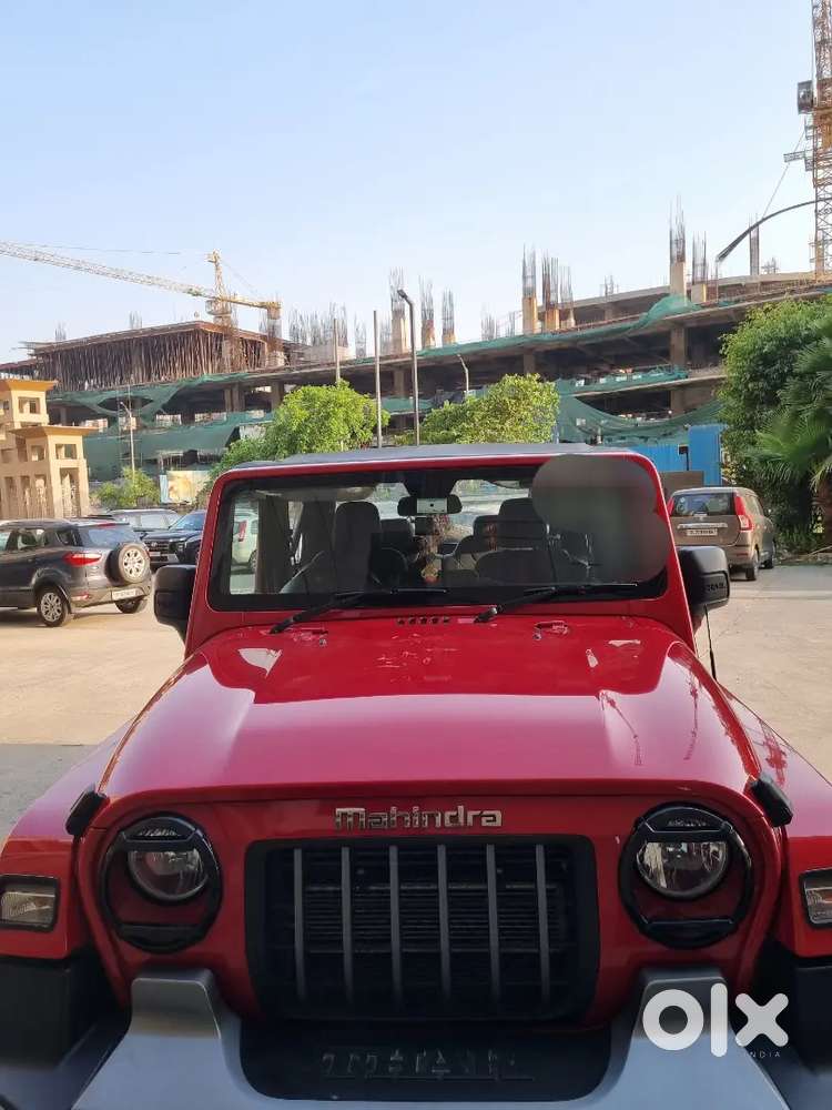 Thar Lx 4x4 Diesel Automatic 32000km Convertible Top Rage Red