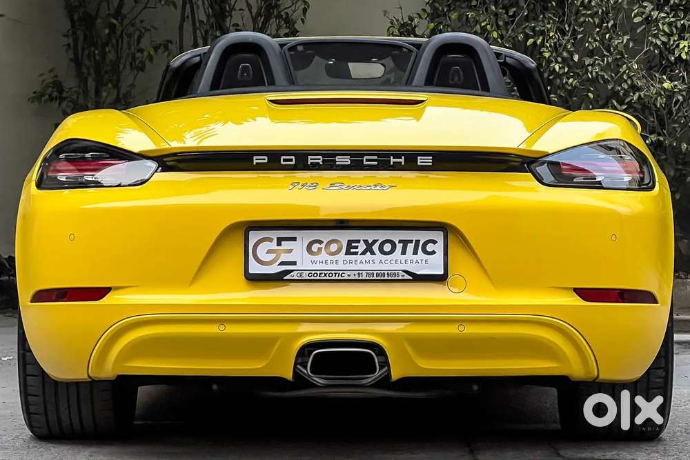 Porsche 718, 2017, Petrol