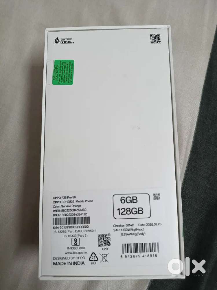 F35 pro 6gb 128 gb