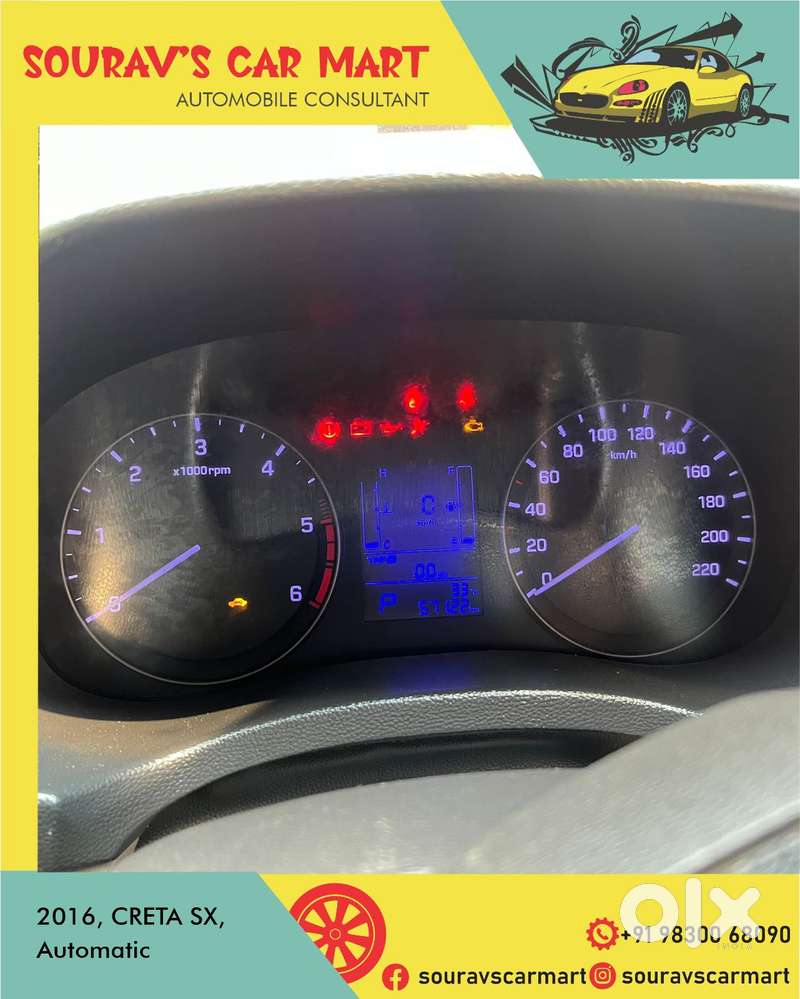 Hyundai Creta 1.6 Sx Automatic Diesel, 2015, Diesel