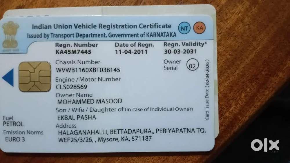 Volkswagen Polo Petrol Manual 2011