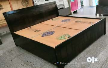 Olx double bed with deals box near me