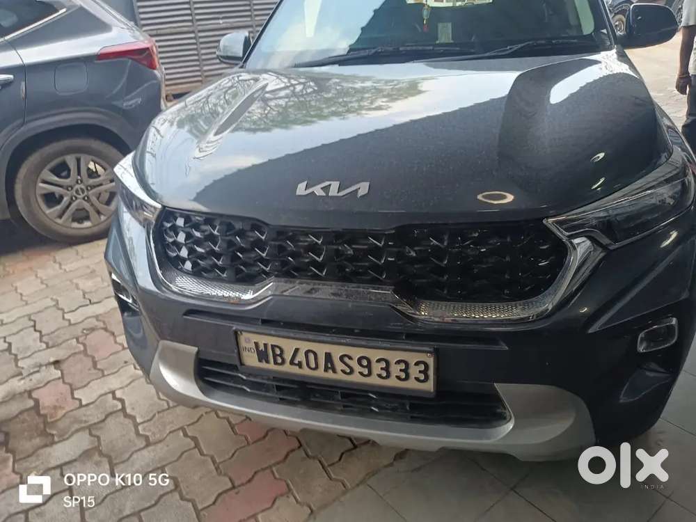 Kia Sonet Grey Colour Imt