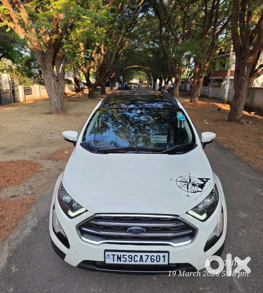 Ford Ecosport 2018 Titanium (s Mt.1.5 Diesel Sunroof Model Sales )