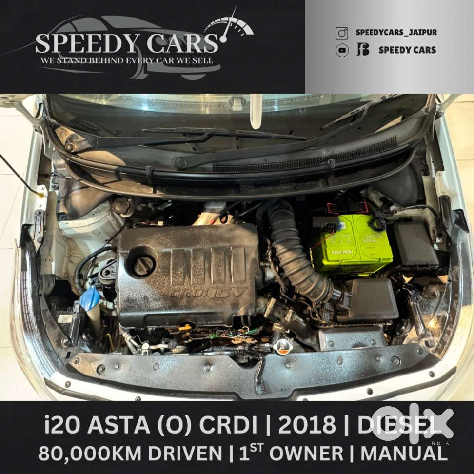 Hyundai I20 Asta (o) 1.4 Crdi (diesel), 2018, Diesel