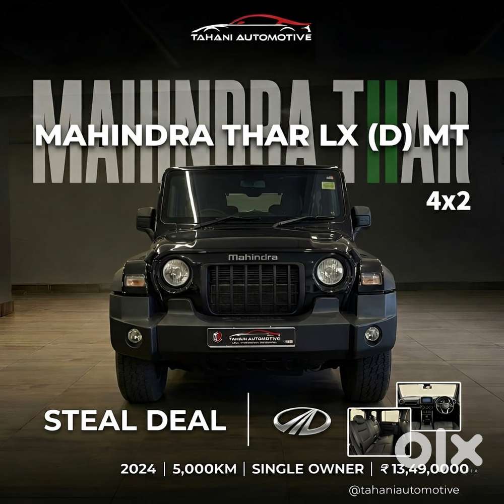 Mahindra Thar Lx Hard Top Diesel Mt Rwd, 2024, Diesel