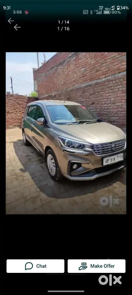 Maruti Ertiga Vxi 2021