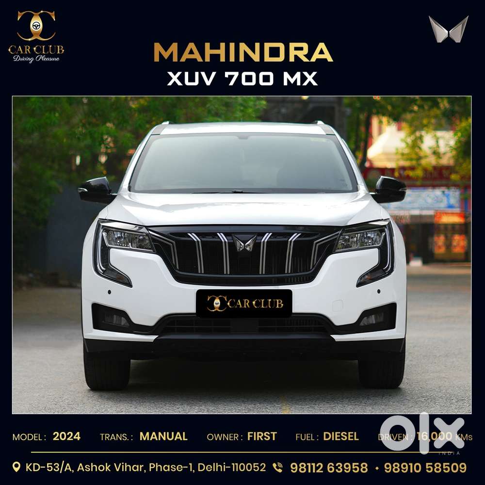 Mahindra Xuv700 Mx Diesel Mt 5 Str (e), 2024, Diesel