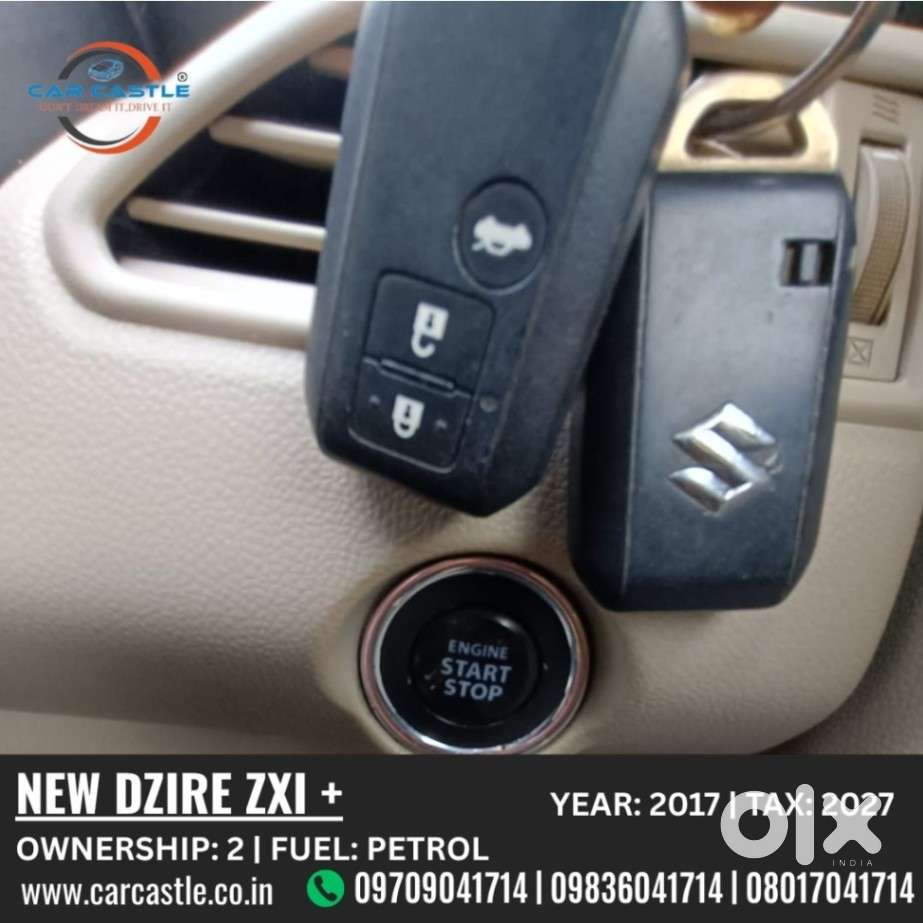 Maruti Suzuki Dzire 1.2 Zxi Plus, 2017, Petrol