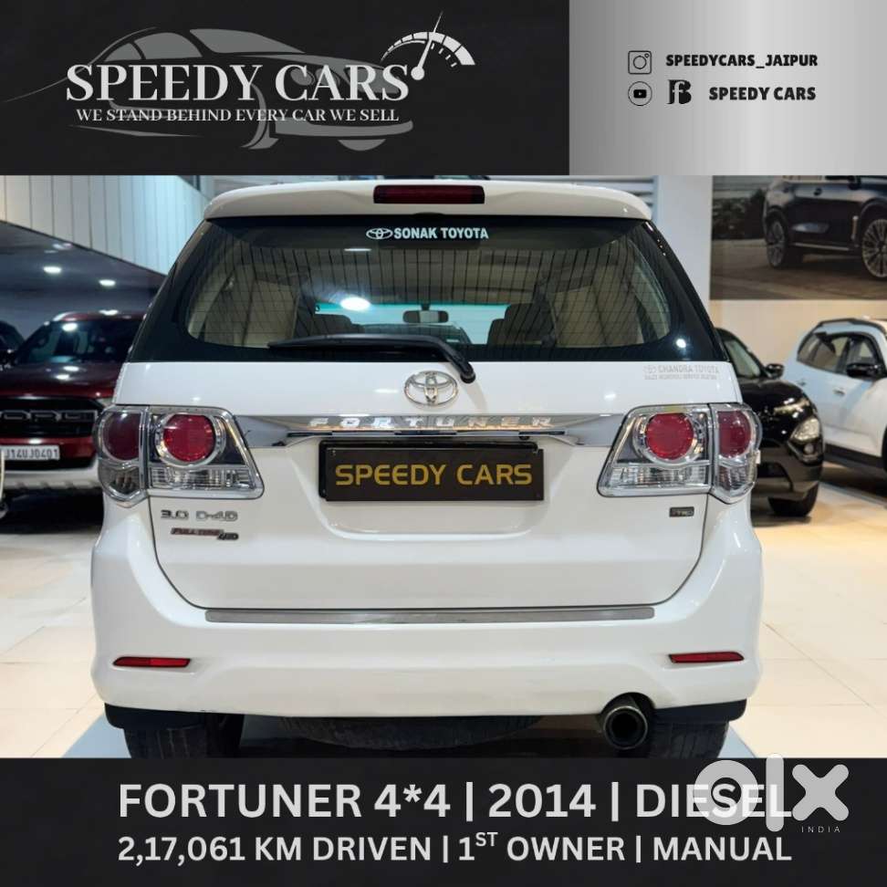 Toyota Fortuner 2.8 4wd Mt, 2014, Diesel