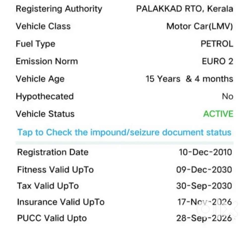 Neat And Clean Vehicle 2030 December Tax Fitness Clear
