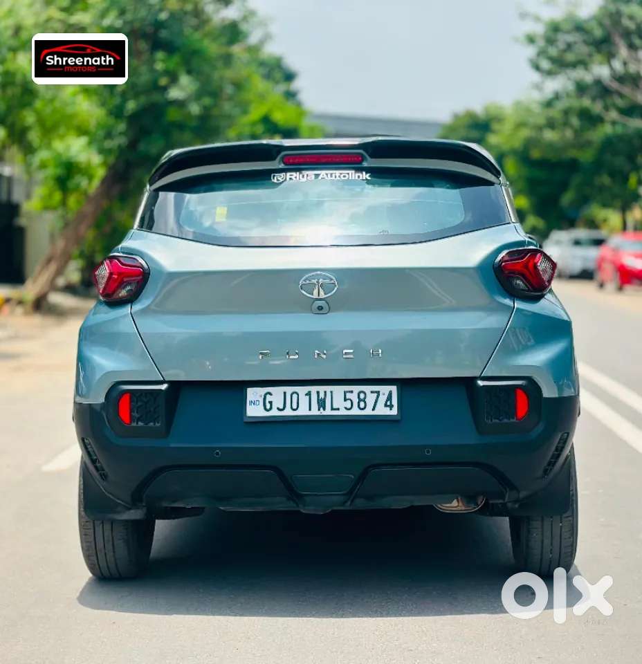 Tata Punch 1.2 Revotron Adventure Camo Rhythm Amt, 2023, Petrol