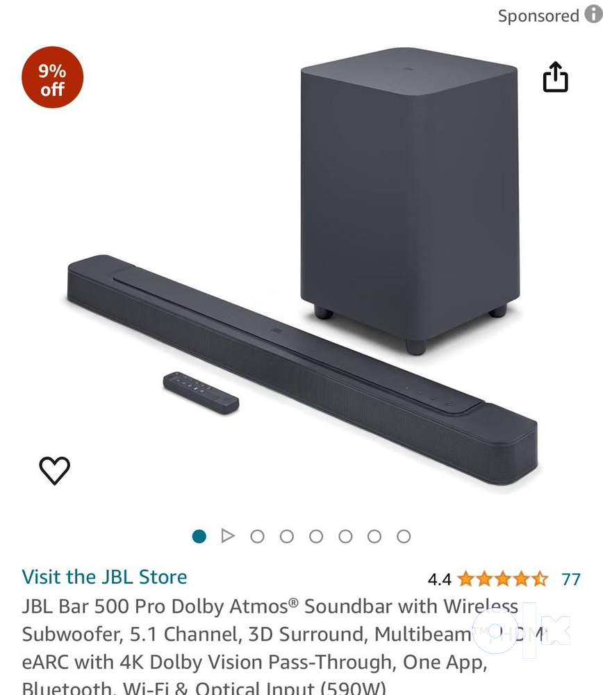 Jbl store soundbar olx