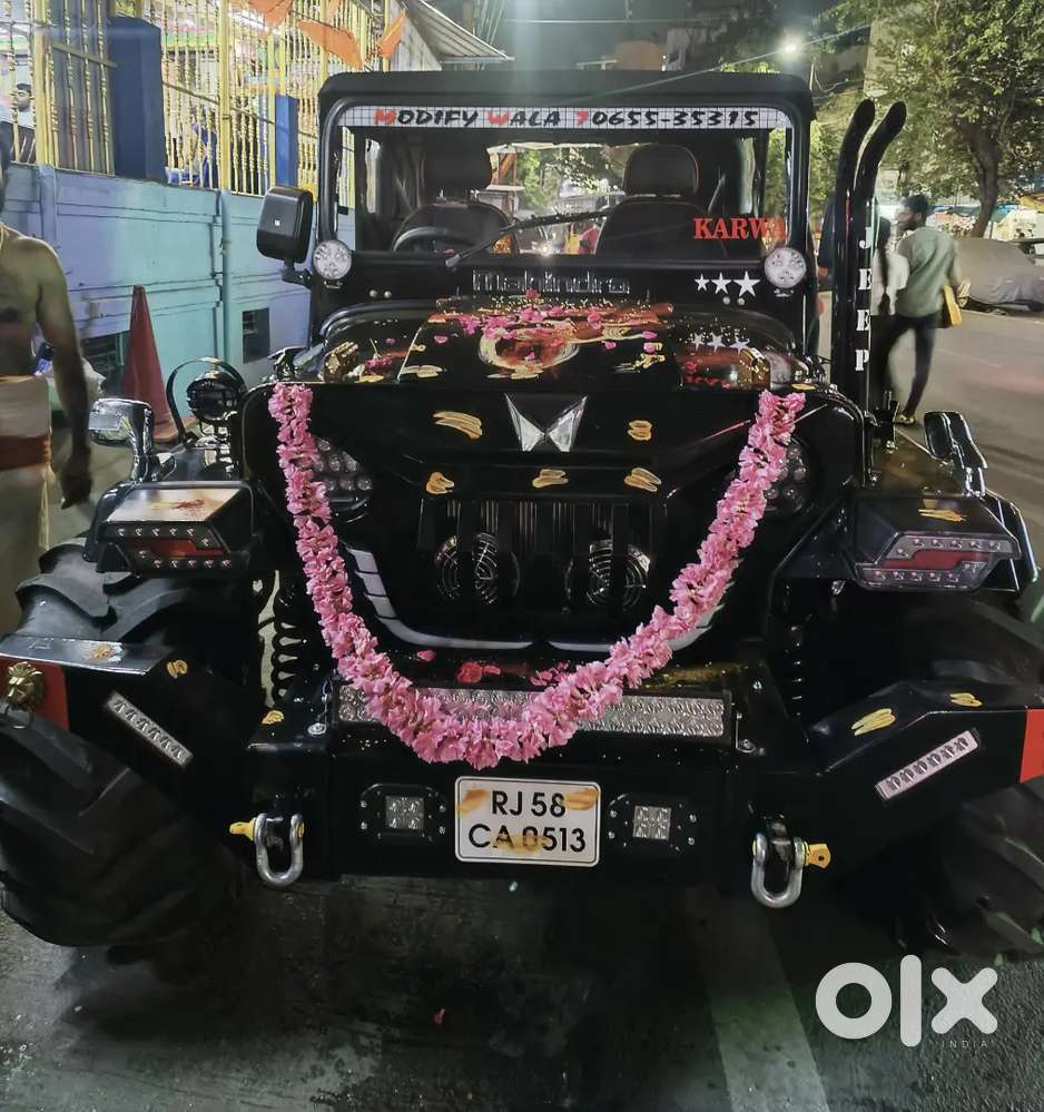 Mahindra Willys Open Jeep Modified Thar Antique Cars
