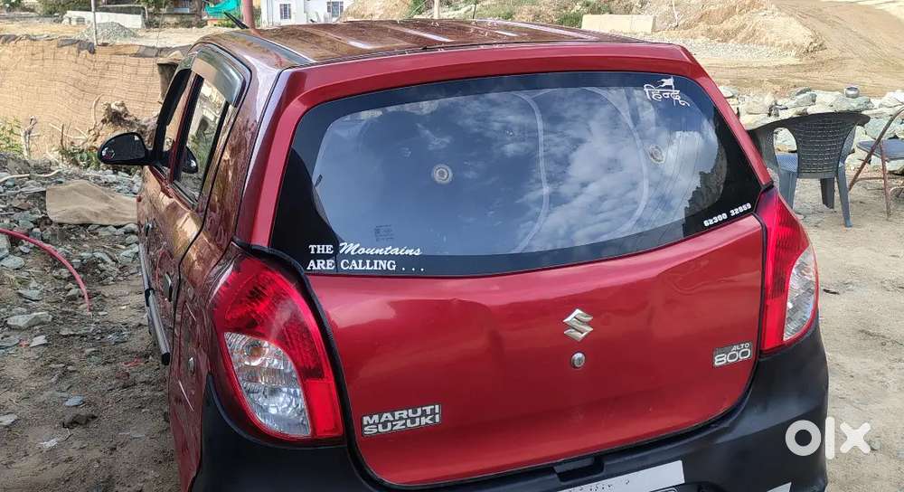 Alto 800 2nd Owner, Red And Black Colour...