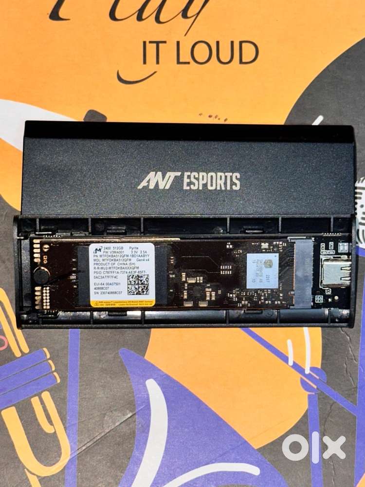 MSI Original NVMe SSD - 512 GB/ upto 7,000 MB/s transfer speed