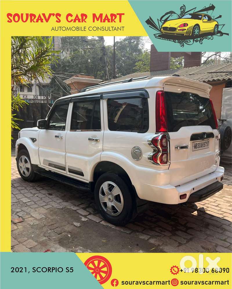 Mahindra Scorpio S5 Plus, 2021, Diesel