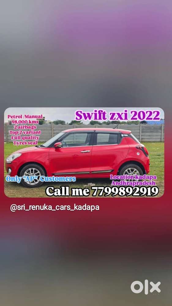 Maruti Suzuki Swift Vvt Zxi, 2022, Petrol