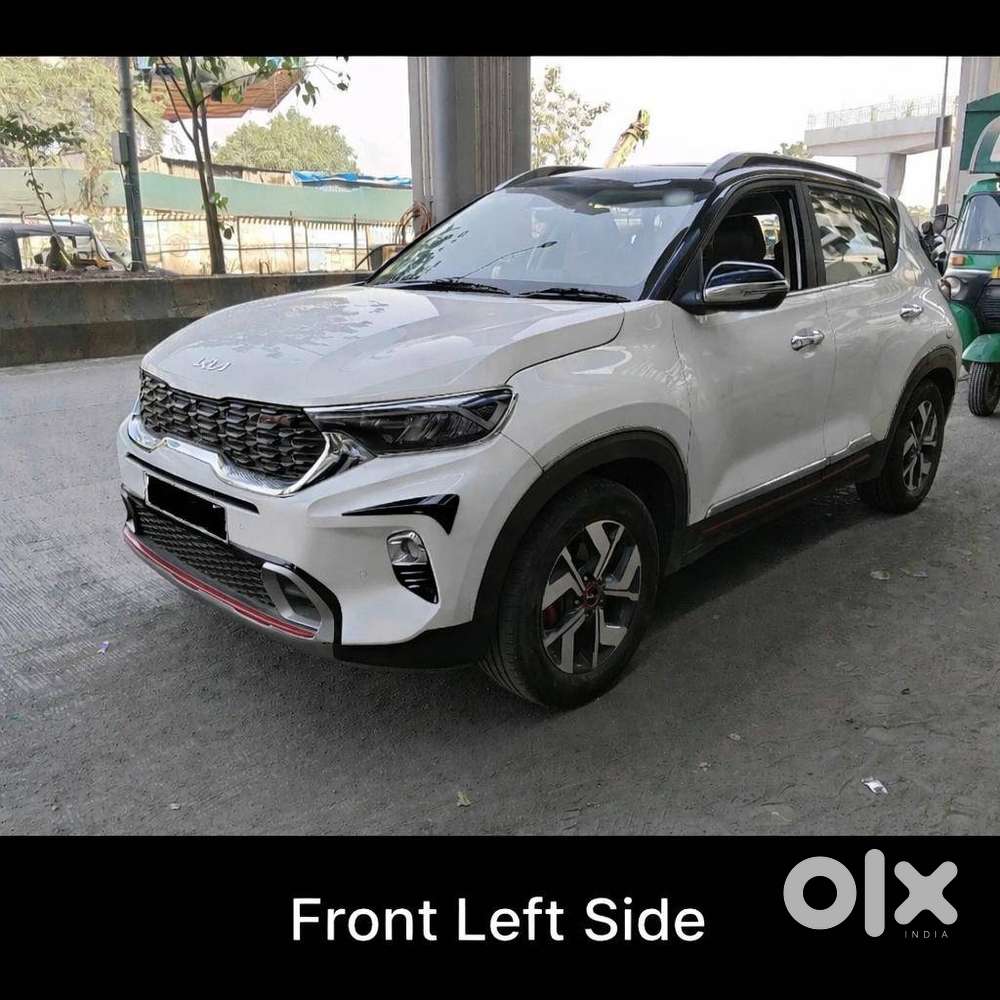 Kia Sonet White [aug 2022 - Bh Passing] Gtx Plus 1.5 At Dual Tone