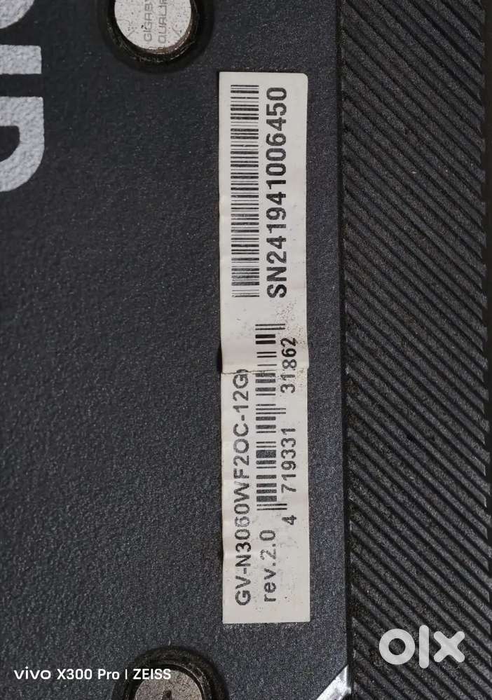 Gigabyte Nvidia RTXTM 3060 WINDFORCE OC 12GB