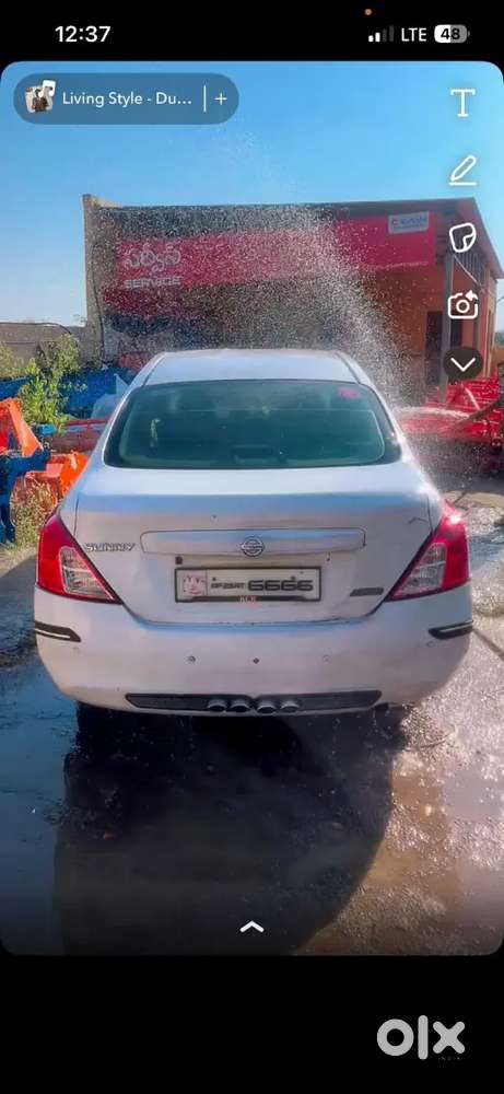 Nissan Sunny For Sale Vvip Number 6666 Topend Push Start Button