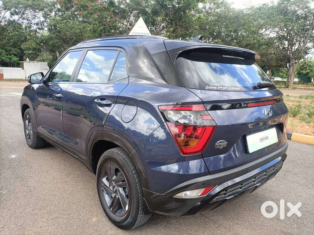 Hyundai Creta 1.5 S Plus Knight Petrol Dual Tone, 2022, Petrol