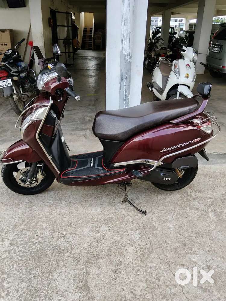 Used TVS Jupiter 125 Petrol - Scooters in Devuni Chervu, Mylavaram ...