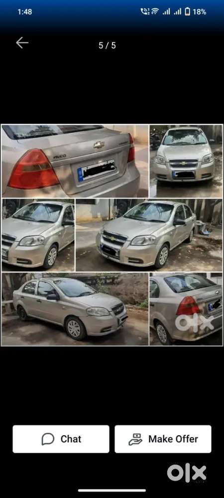 Chevrolet Aveo Petrol Manual 2008