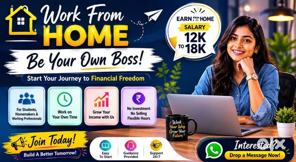 WORK FROM HOME AND JOB OPPORTUNITY