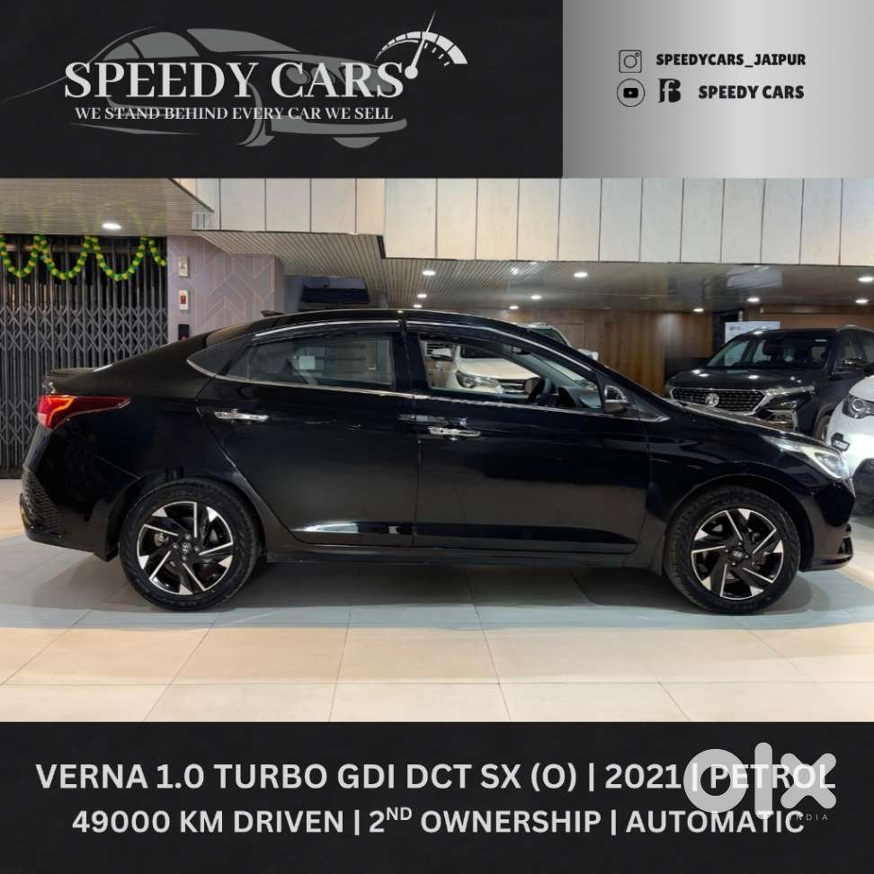 Hyundai Verna 1.0 Sx (o) Turbo Gdi Dct, 2021, Petrol
