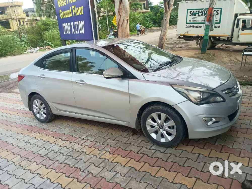 Hyundai Verna 2015 Diesel 124000 Km Driven All Ajency Record