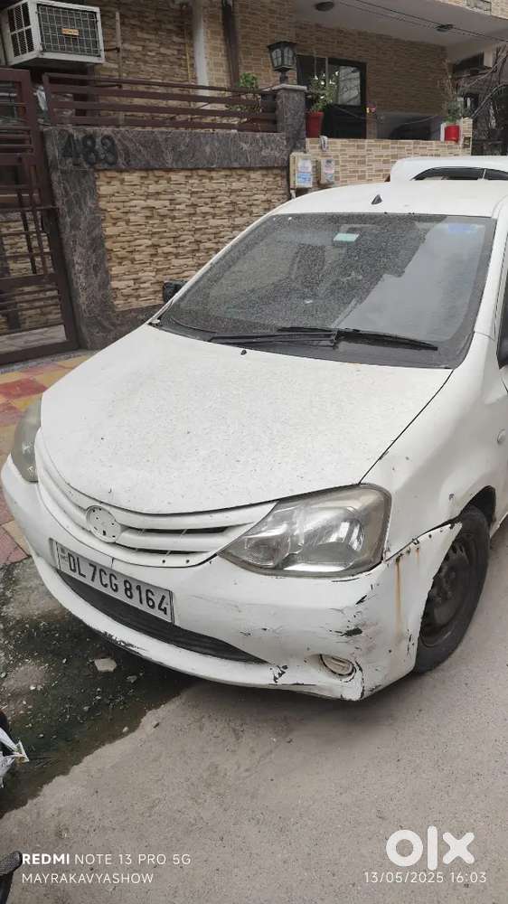 Toyota Etios 2011 Petrol 95000 Km Driven