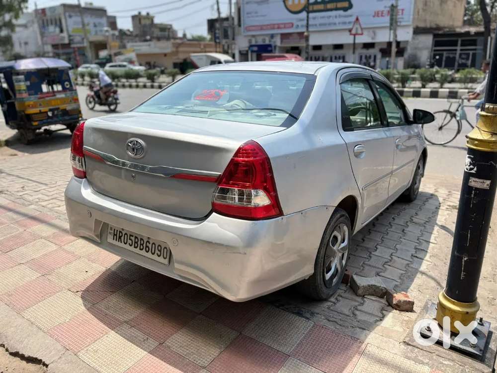 Toyota Etios Cng Fitted