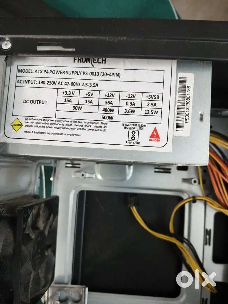 Front tech Smps 500w