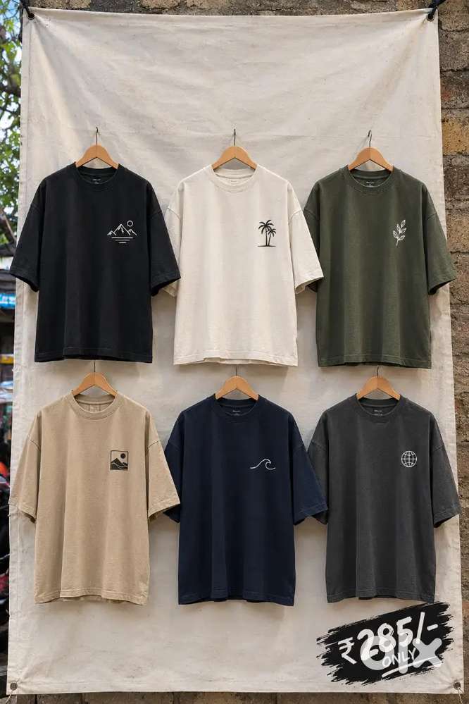 Oversized t shirt for Men