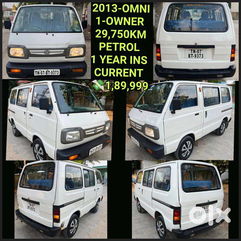 Maruti Suzuki Omni 0.8 E 8 Str Bsiv, 2013, Petrol