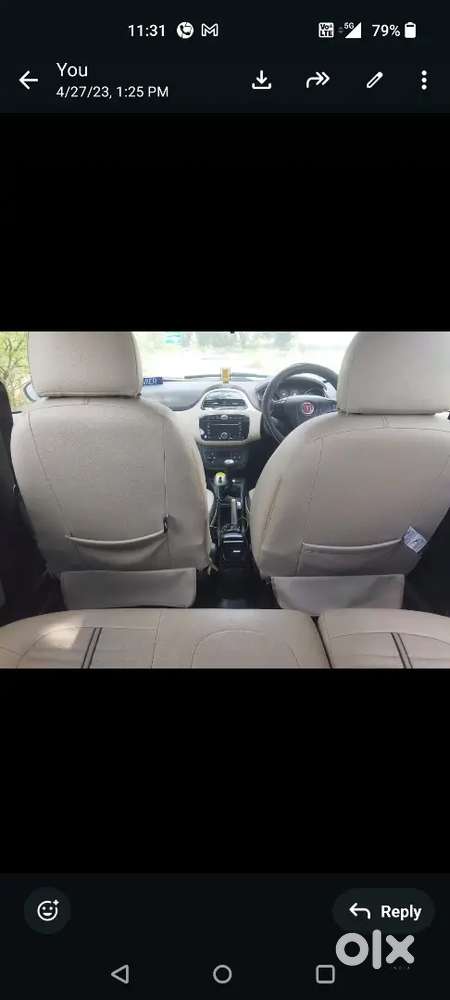Fiat Punto 2015 Petrol 75500 Km Driven