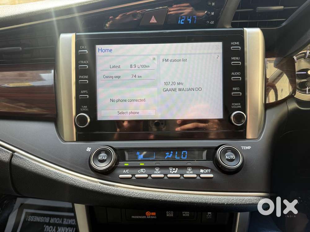 Toyota Innova Crysta 2.4 V, 2021, Diesel