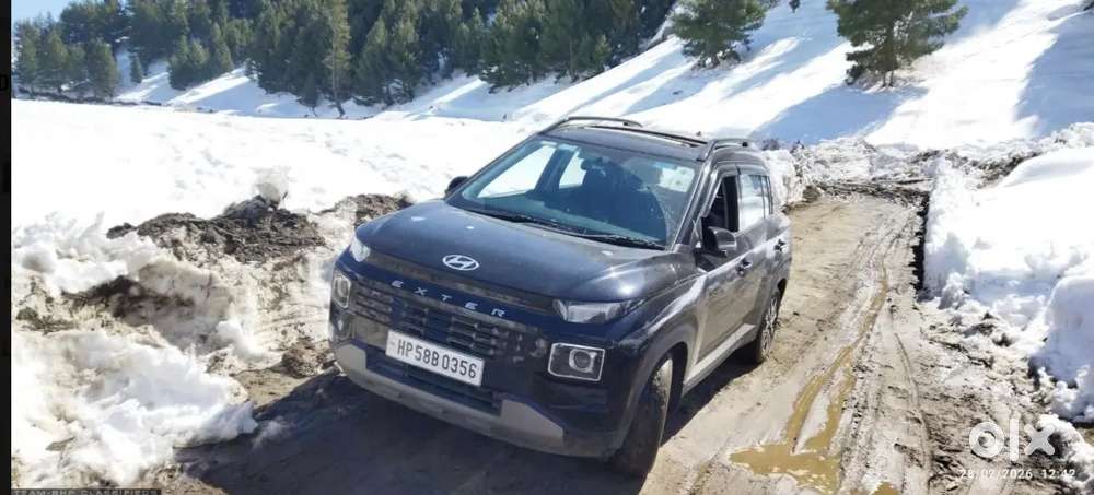 Sparsely Driven 2025 Hyundai Exter Sx(o) Amt Petrol For Sale