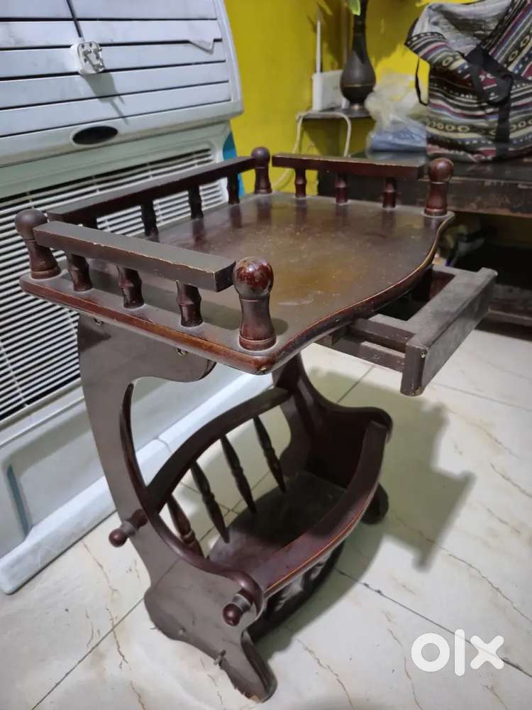 Beautiful Antique Chinese Wooden Trolley