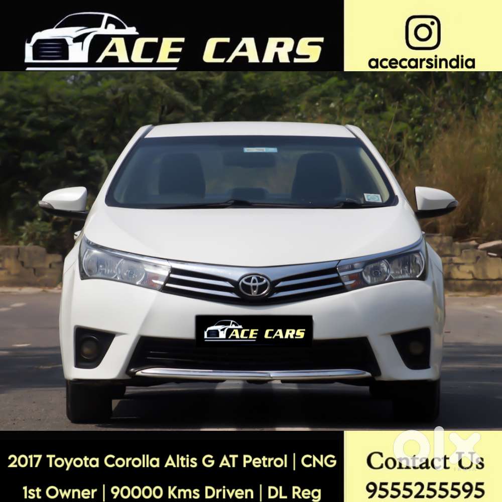 Toyota Corolla Altis 1.8 G Cng, 2017, Petrol