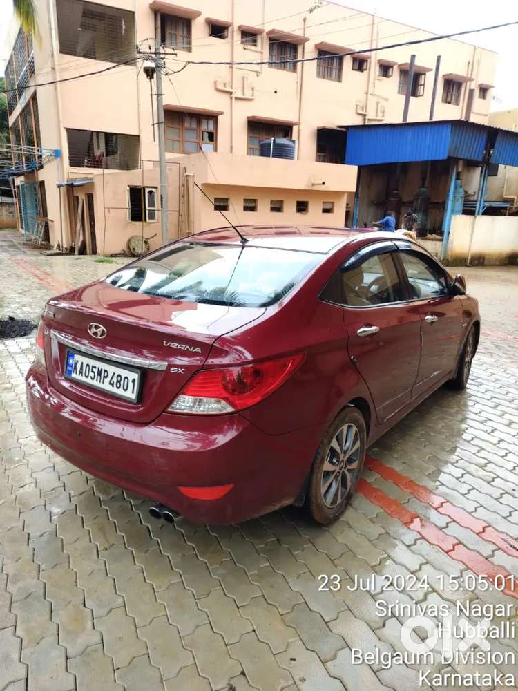 Hyundai Verna 1.6 Sx 2014 Top End Button Start.
