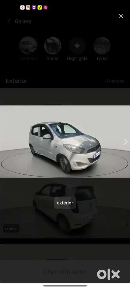 Hyundai I10 Cng + Petrol On Paper Cng