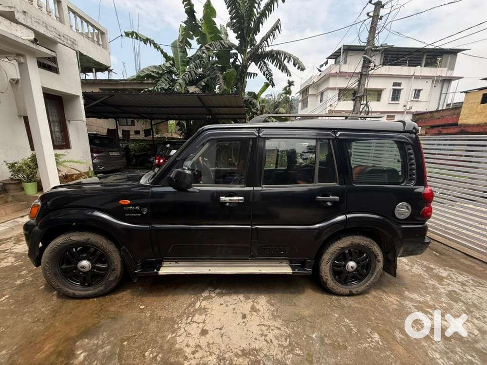 Mahindra Scorpio Black 2013 Fancy Number Diesel Well Maintained