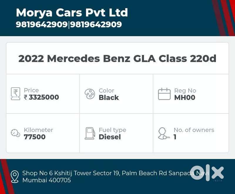 Mercedes-benz Gla Class 220 D 4matic, 2022, Diesel