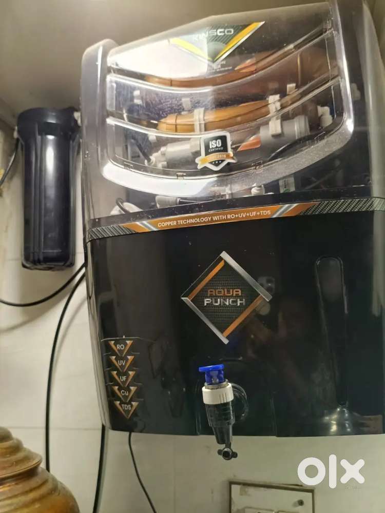 Water purifier RO+UV+UF with Copper