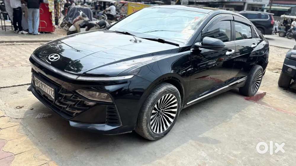 Black Colour Top Model Verna Facelift