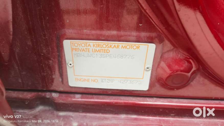 Toyota Glanza 1.2 V Amt, 2023, Petrol